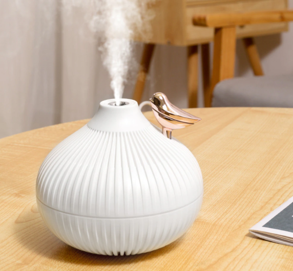 Увлажнитель (аромадиффузор) воздуха "Птичка" Onion Humidifier с функцией ночника 300 ml